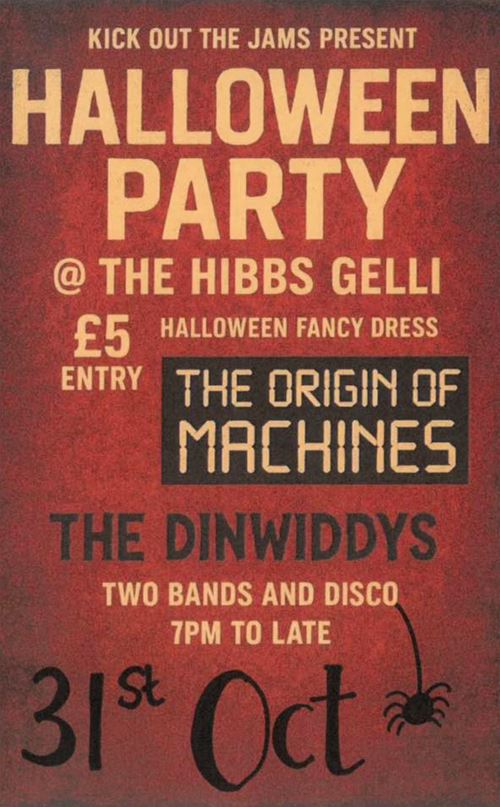 The Hibbs, Gelli, Friday 31 October 2025